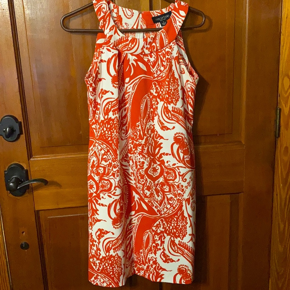 PERCEPTIONS NEW YORK SLEEVELESS DRESS
